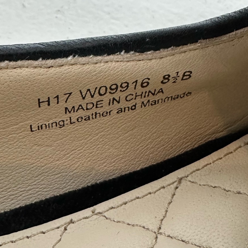 Cole Haan Black Velvet Studded Loafers Women’s 8.5B Gold Hardware Classic - Picture 10 of 10